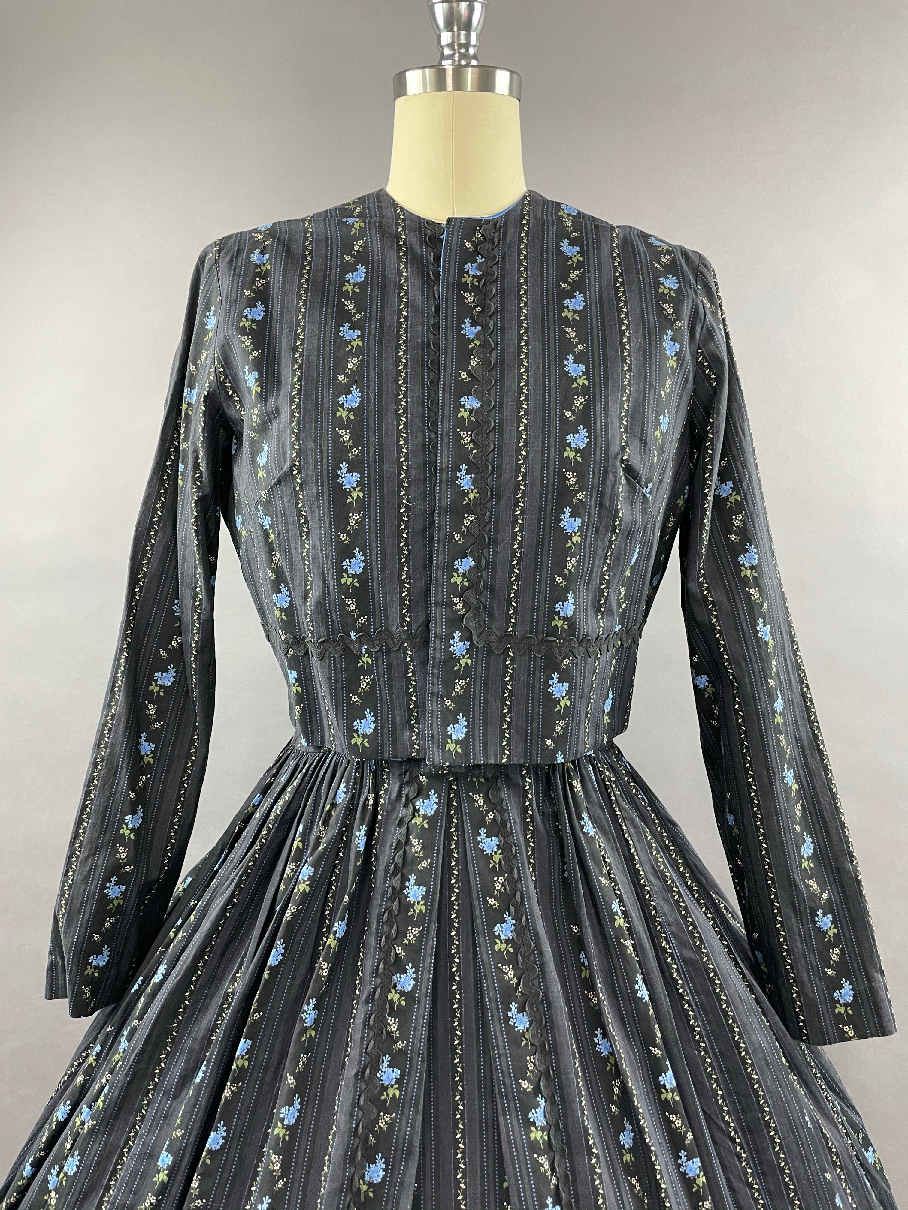 1950s 3 piece Jonathan Logan Cotton Dress. Jacket and Belt Set Size M