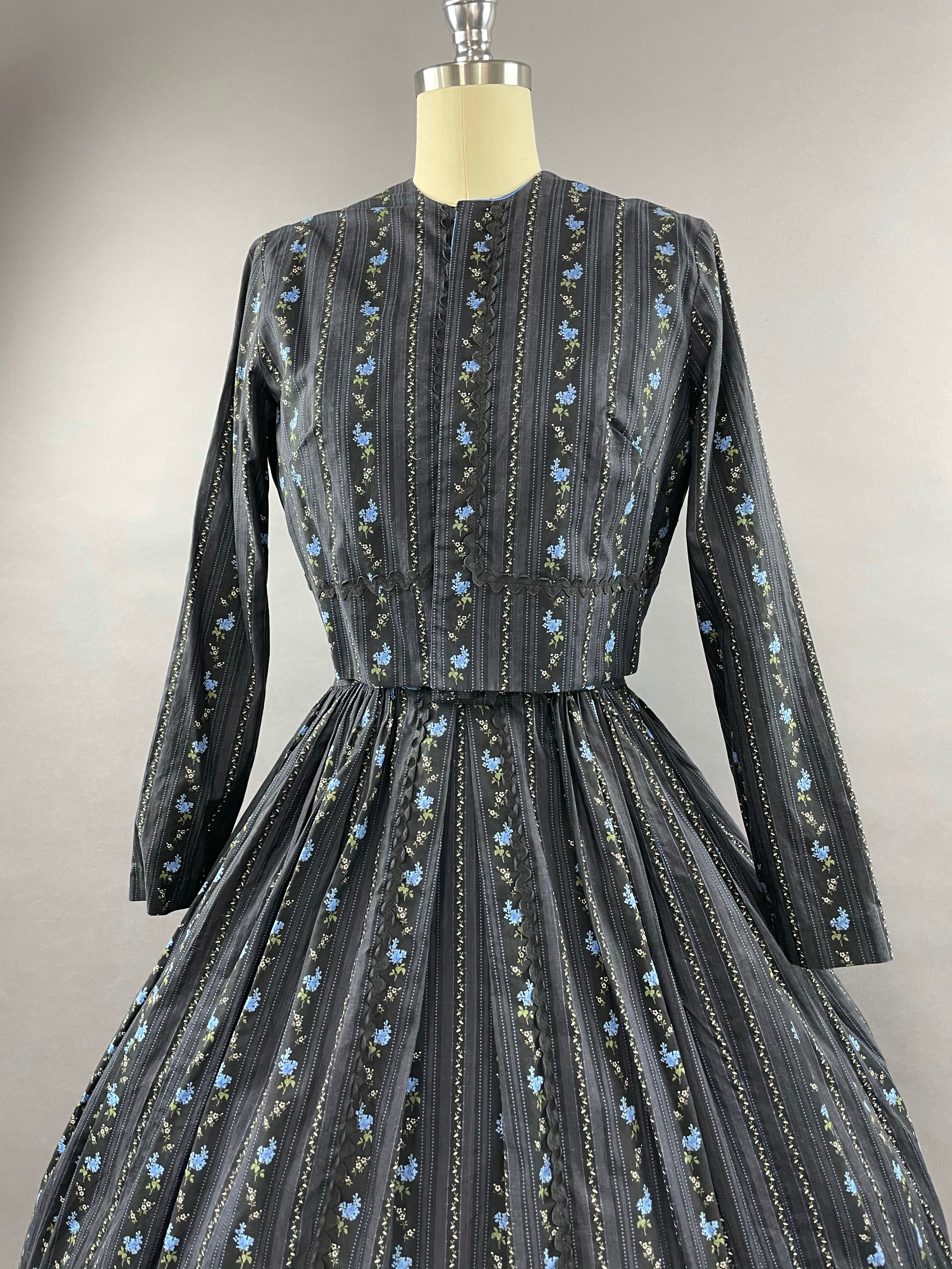 1950s 3 piece Jonathan Logan Cotton Dress. Jacket and Belt Set Size M