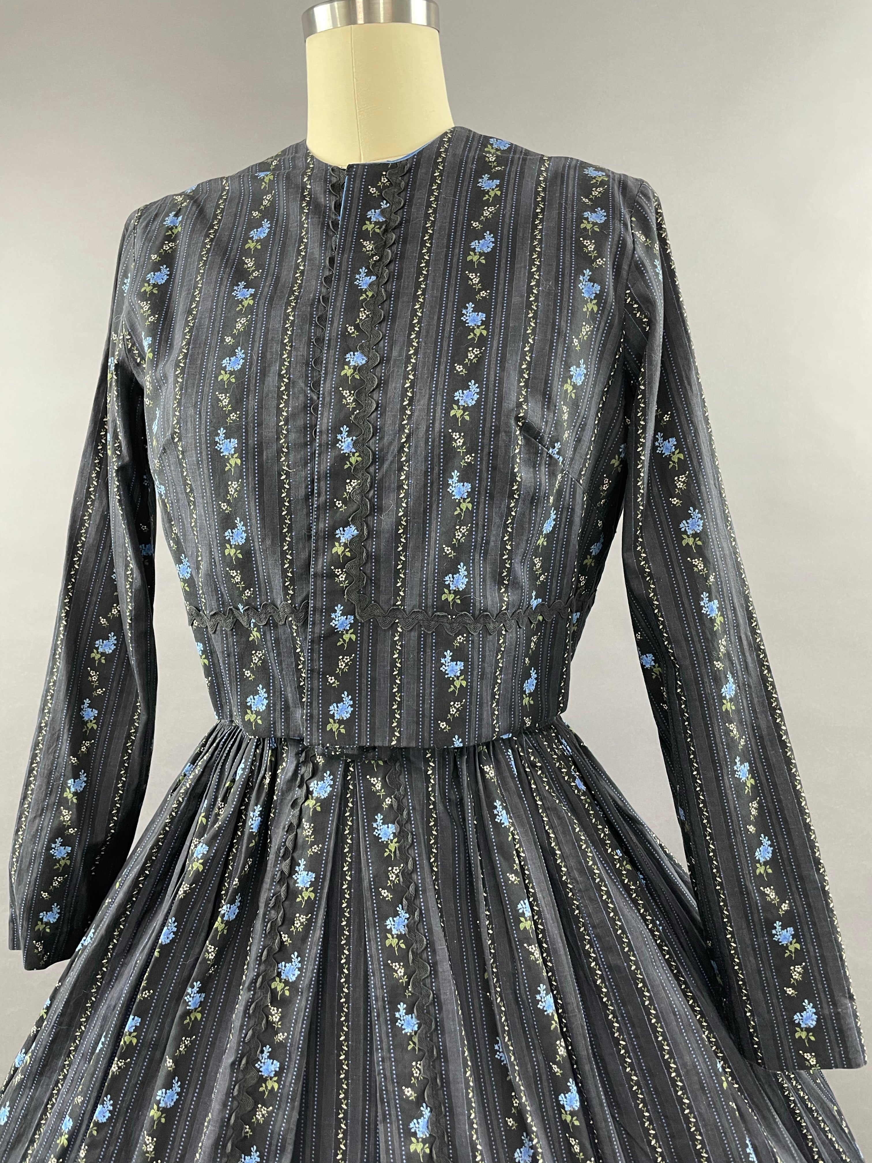 1950s 3 piece Jonathan Logan Cotton Dress. Jacket and Belt Set Size M